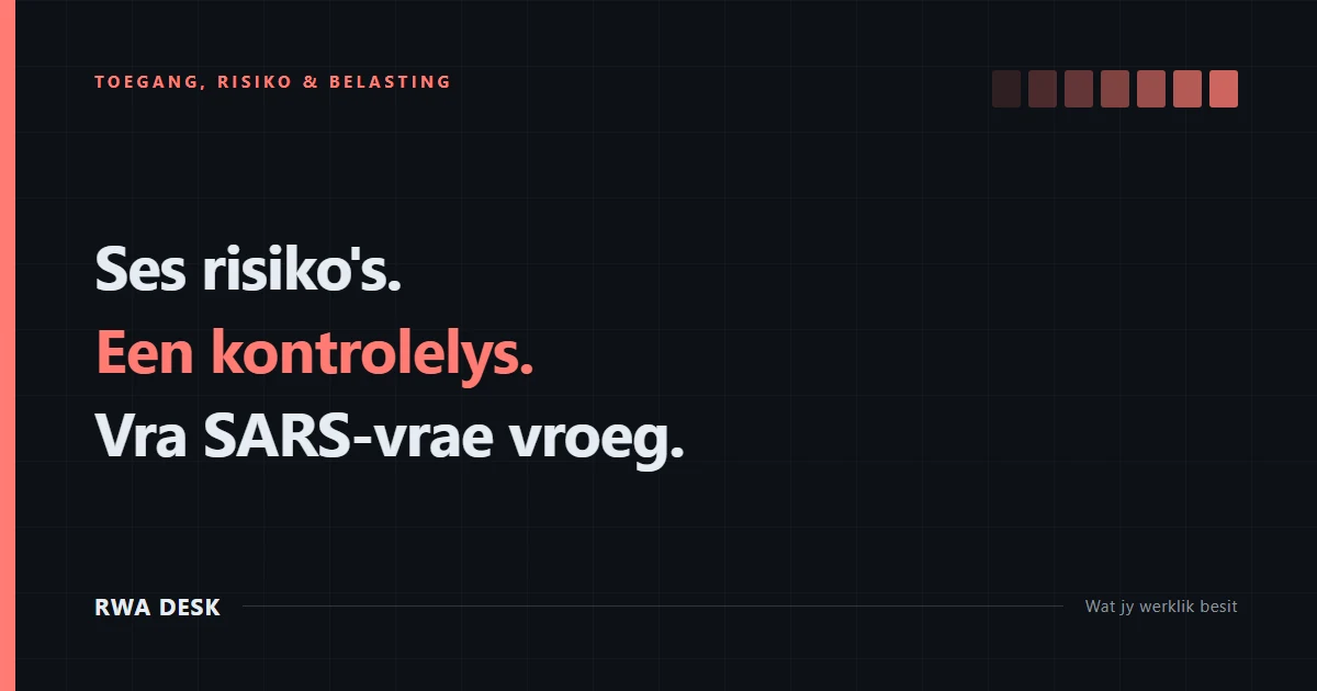 Is 'n ruil van een RWA-token vir 'n ander 'n belasbare gebeurtenis?