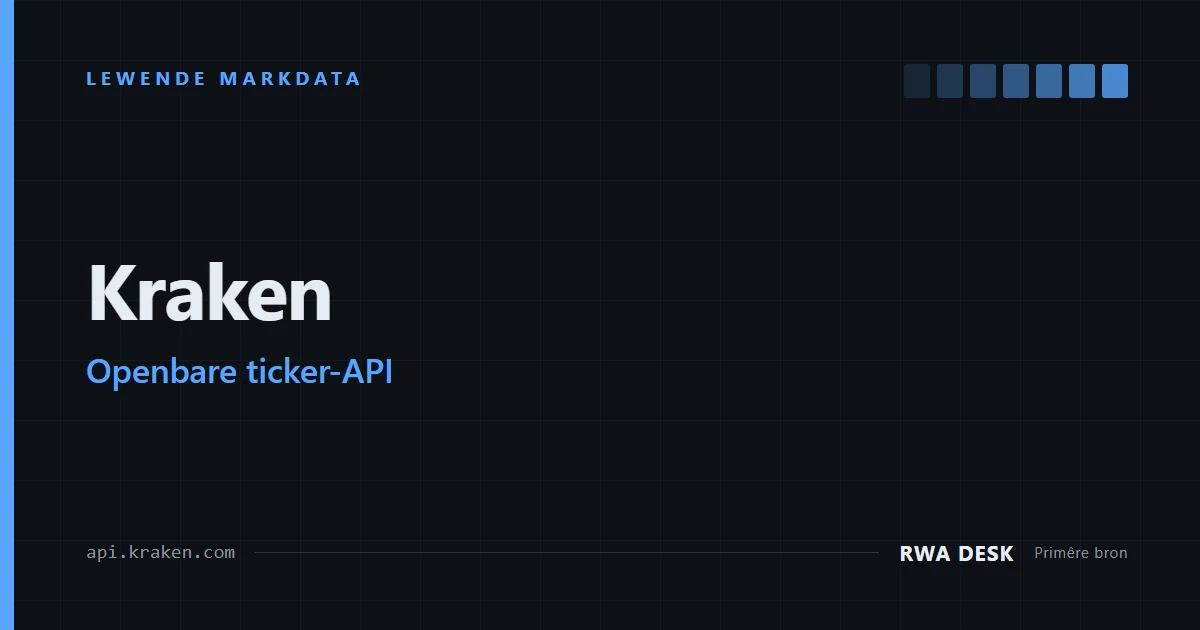 Kraken se openbare ticker