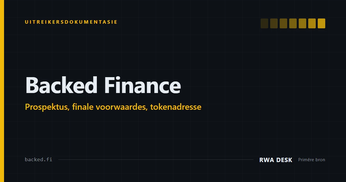 Backed Finance
