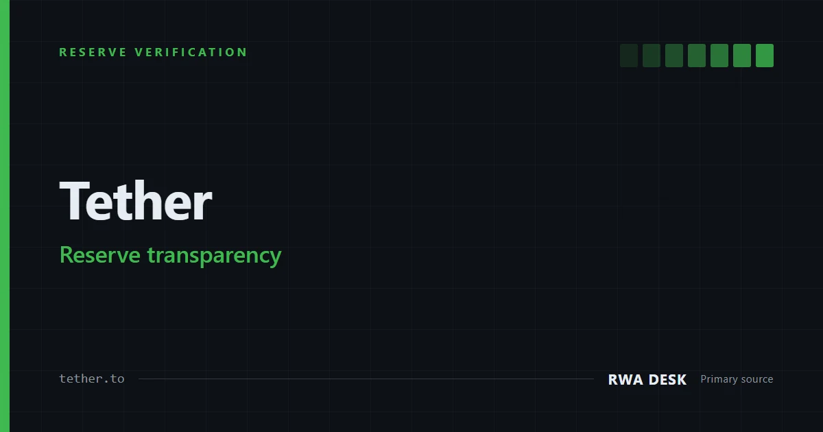 Tether Transparency